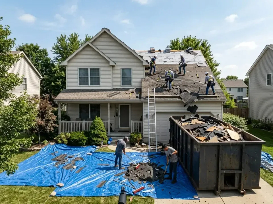 roof-replacement-debris-remova-004 — frequently asked questions, Cheapest Dumpster Rentals in Los Alamitos, CA